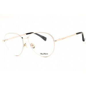 NEW MAX MARA EYEGLASSES GOLD WOMEN EYEWEAR MAX MARA MM5178 032